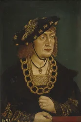 Retrato de Federico III 1415-1493, Emperador del Sacro Imperio Romano