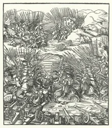 Batalla entre los ejércitos francés y veneciano durante la Guerra de la Liga de Cambrai