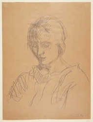 Retrato de la esposa del artista, Besse Giersing