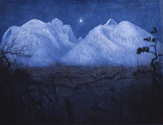 Noches de invierno en la montaña