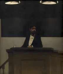 Georg Brandes en la Universidad de Copenhague
