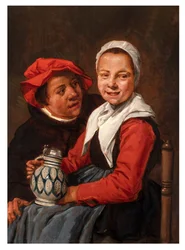 Una pareja feliz