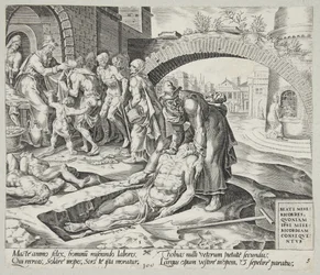Bienaventurados los misericordiosos. Tobías enterrando a los muertos, vistiendo a los desnudos y alimentando a los hambrientos