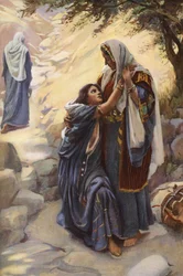 "¡Intenta que no te abandone!" (litografía en color)