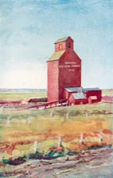 Entonces no queda más que llevar sus cargas de trigo al elevador más cercano