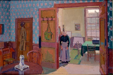 Interior con la Sra. Mounter, 1916-1917