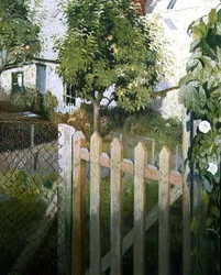 La puerta del jardín