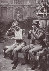 Ilustración para Vanity Fair de William Makepeace Thackeray