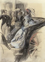 Paseo en carruaje, 1904