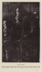 Libros de Navidad de Charles Dickens: Haunted Man (litho)