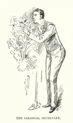 El Secretario Colonial (litografía)