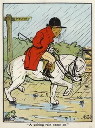 "Una lluvia torrencial comenzó"