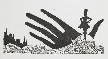 Ilustración para el cuento "Pulgarcito".
