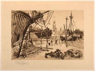 Muelle, Kennebunkport, Maine