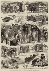 Una feliz Navidad en el campo, como la pasó el pequeño Topsell