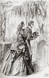 Estella y Pip. «No vi sombra alguna de otra despedida de ella.»