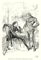 Ilustración para Grandes Esperanzas de Charles Dickens