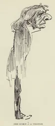 John Ruskin a la Whistler