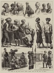 La crisis en el Este, tropas indias nativas en camino a Malta