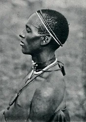 Un Hima de Mpororo, África Ecuatorial, al oeste del Victoria Nyanza, 1912