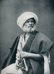 Un fellah egipcio, 1912