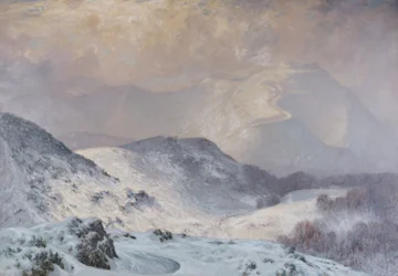 Invierno en Malvern, Worcestershire