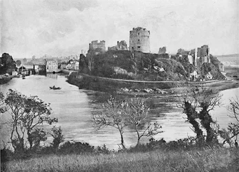 Castillo de Pembroke, c1896