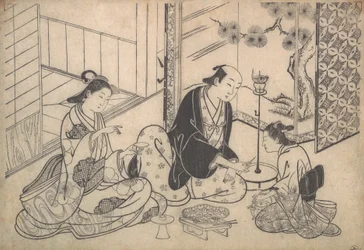 Interior, Tres Figuras: Fiesta de Sake
