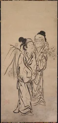 Una pareja, finales de 1500s
