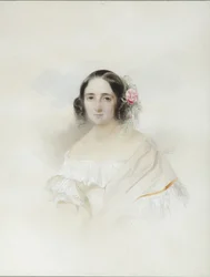Retrato de Anna Alexeevna Olenina 1808-1888, 1839