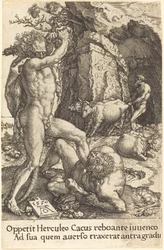Hércules matando a Caco