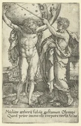 Hércules y Atlas Trabajos de Hércules (título de la serie)