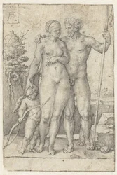 París, Oenone y Cupido