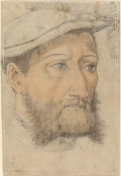 Retrato de un Hombre con Barba y Boina
