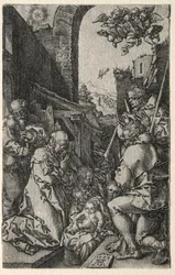La Adoración de los Pastores, 1553