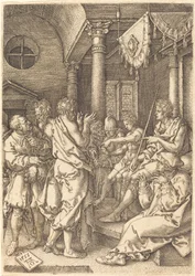 Los Dos Ancianos Condenados por el Testimonio de Daniel, 1555