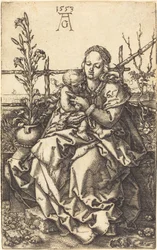 La Virgen sentada
