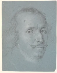 Cabeza de retrato masculino