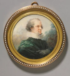 Retrato de un hombre con gorguera blanca, c. 1790