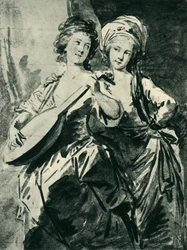 Las Condesas de Fries, finales del siglo XVIII-principios del siglo XIX, 1943