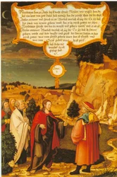 185 Württemberg y Mömpelgard Altar de Mömpelgard Cristo y Nicodemo