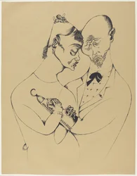La pareja casada