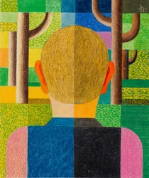 Persona de delante