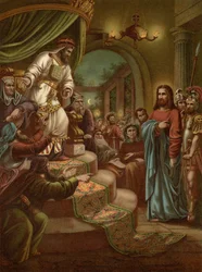 Cristo condenado por falso testimonio