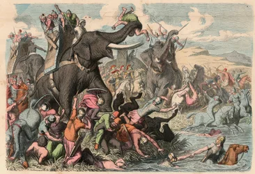Antigua Grecia: Campaña militar de Alejandro Magno en los Balcanes 335 a.C.