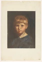 Retrato de un niño desconocido