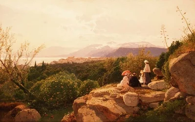 Una escena alpina