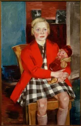 Niña con muñeca (Käte Werner)