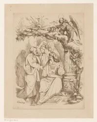 Judas Iscariote con los sumos sacerdotes
Codicia (Avaritia)
Los pecados capitales y la caída (título de la serie)