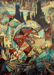 Panel de agitación de Bakú, 1927
